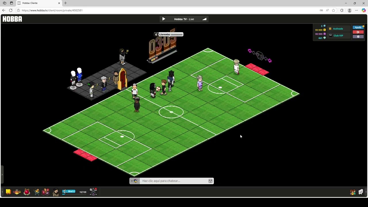 Hobba.tv Rebug QUEUE Habbo Futebol ⚽🔥🔥