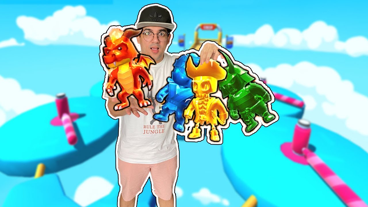 EM BUSCA DA SKIN ESPECIAL NO STUMBLE GUYS!! (apenas 1% consegue!) - Stumble Guys