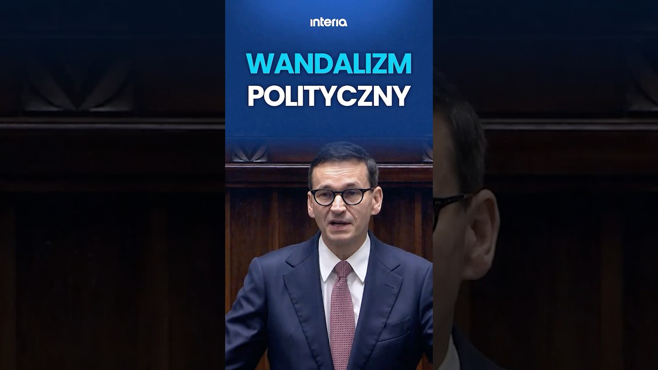 OSTRE ZAKOŃCZENIE WYSTĄPIENIA W SEJMIE