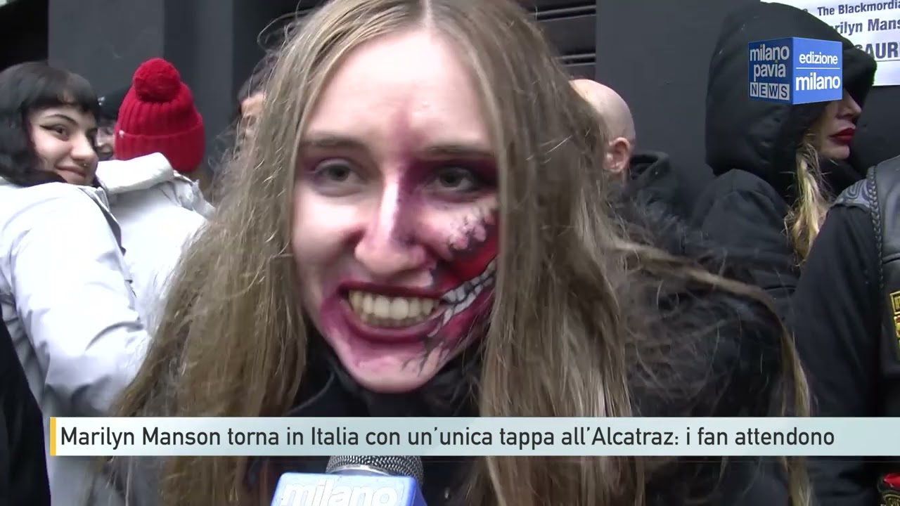 Marylin Manson torna a in Italia con un’unica tappa all’Alcatraz: i fan attendono
