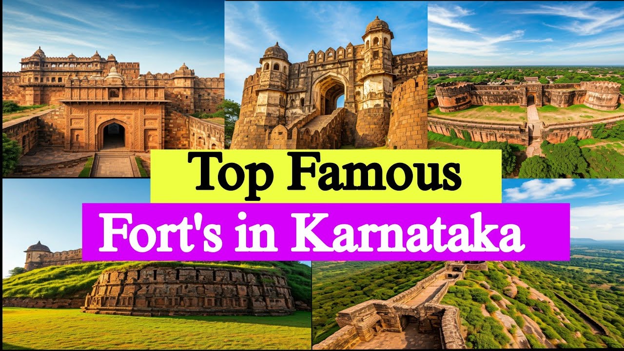 The Majestic Forts of Karnataka #Heritageforts#exploreforts #karnatakatourism #karnatakahistory
