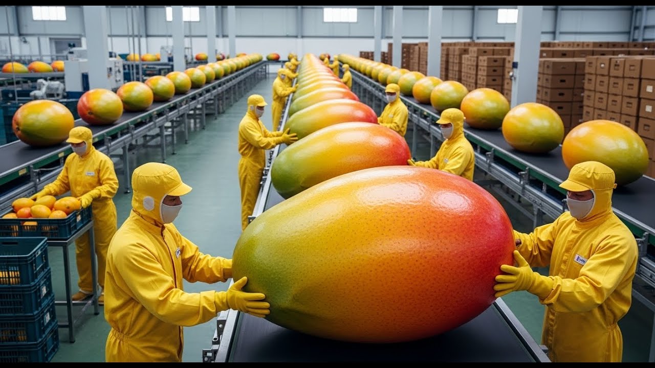 How Vacuum Fried Mango Chips Are Made 🥭✨