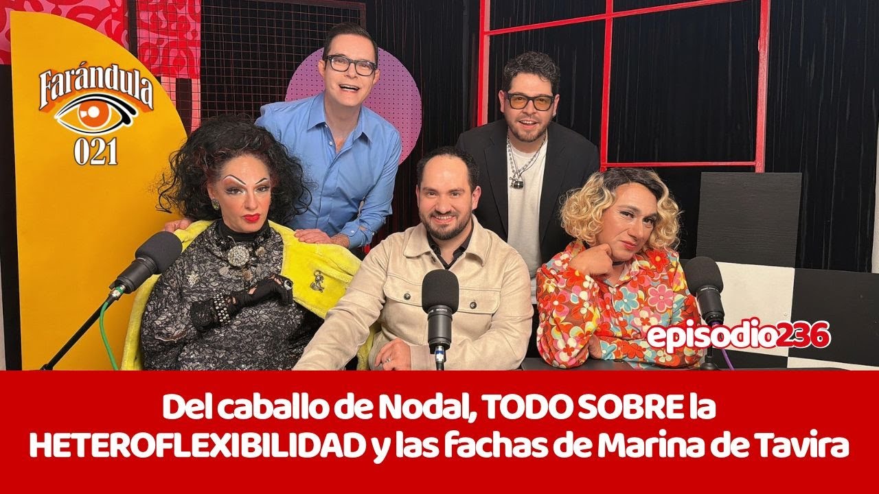 Del caballo de Nodal, TODO SOBRE la HETEROFLEXIBILIDAD y las fachas de Marina de Tavira