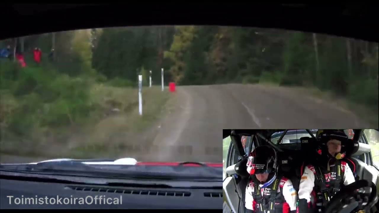 Kalle Rovanperä crash Finland 2021 full onboard