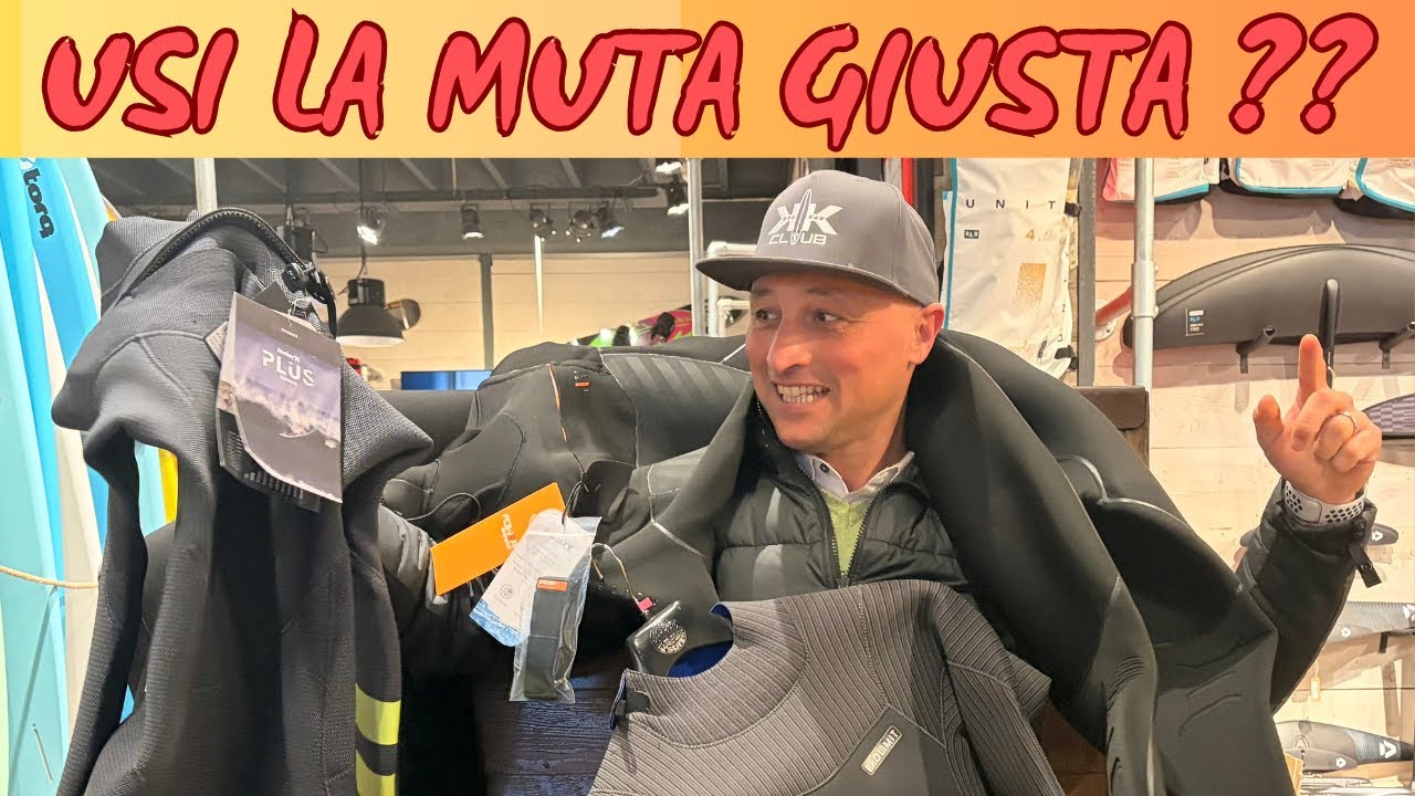 LA MUTA GIUSTA PER IL WINGFOIL 