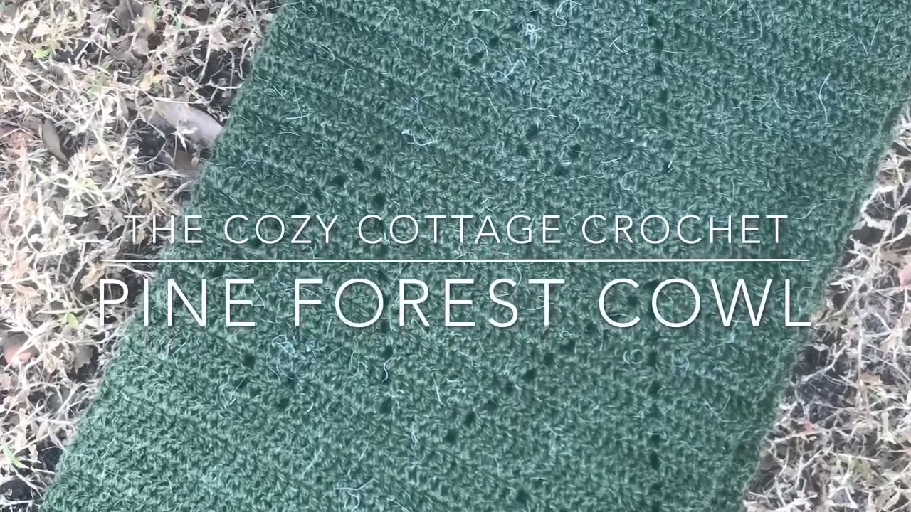 Pine Forest Cowl Pattern Announcement!