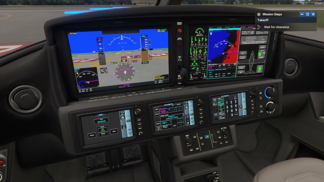 MSFS 2024 | Vision Jet Flight to KLEB | East Coast Hop | No Commentary
