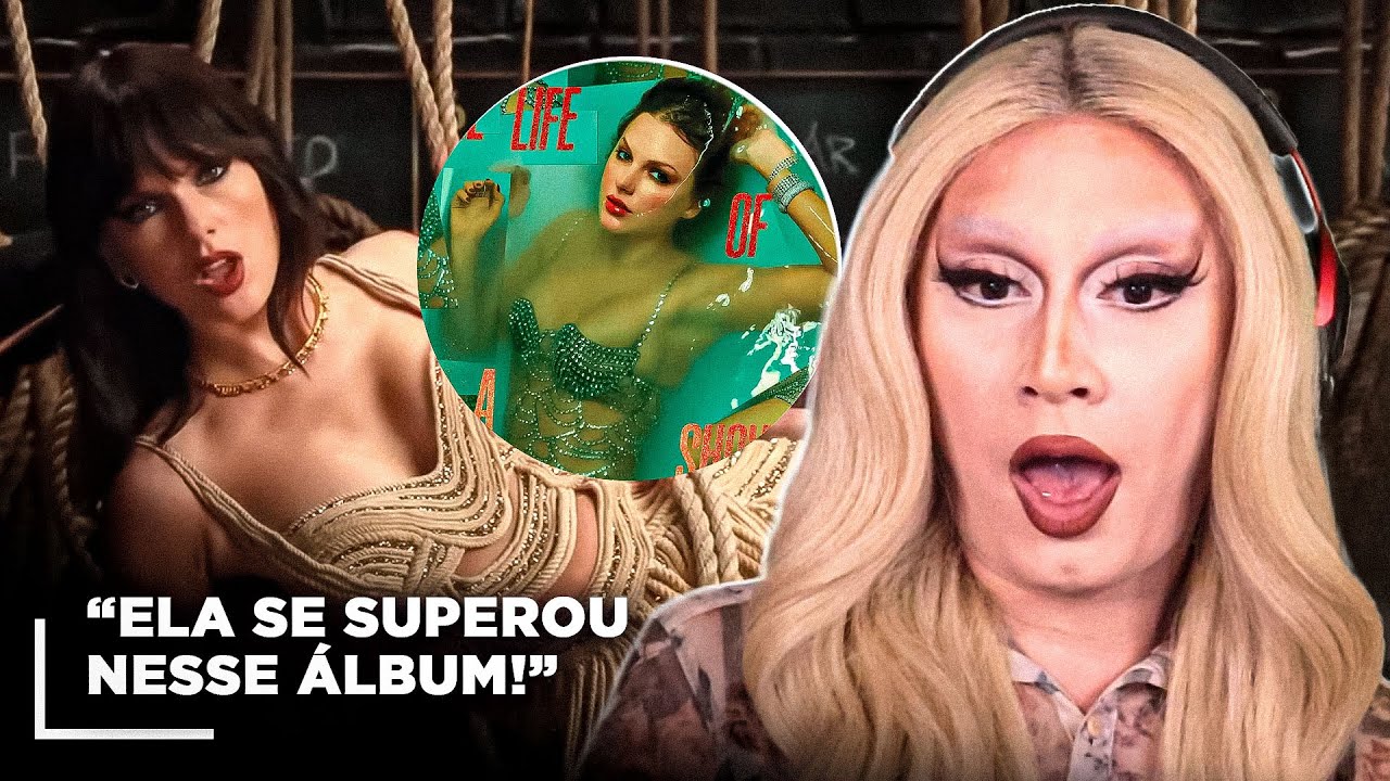 Reagindo a THE LIFE OF A SHOWGIRL - TAYLOR SWIFT | MANDY MESS CORTES