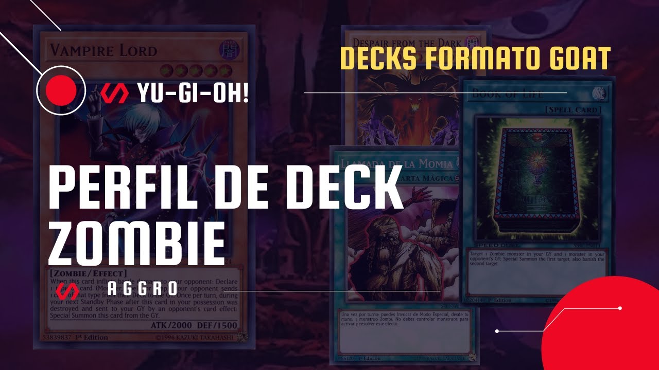Deck Zombie - Yugioh Formato Goat / Time Wizard