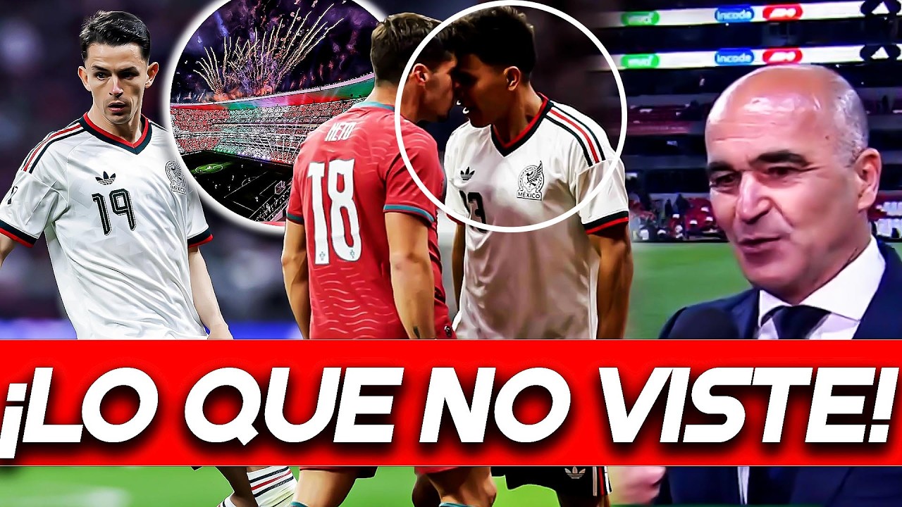 TRAGEDY at the AZTECA, BRAWL between Pedro Neto and Gallardo, what you DIDN'T see from Mexico vs....