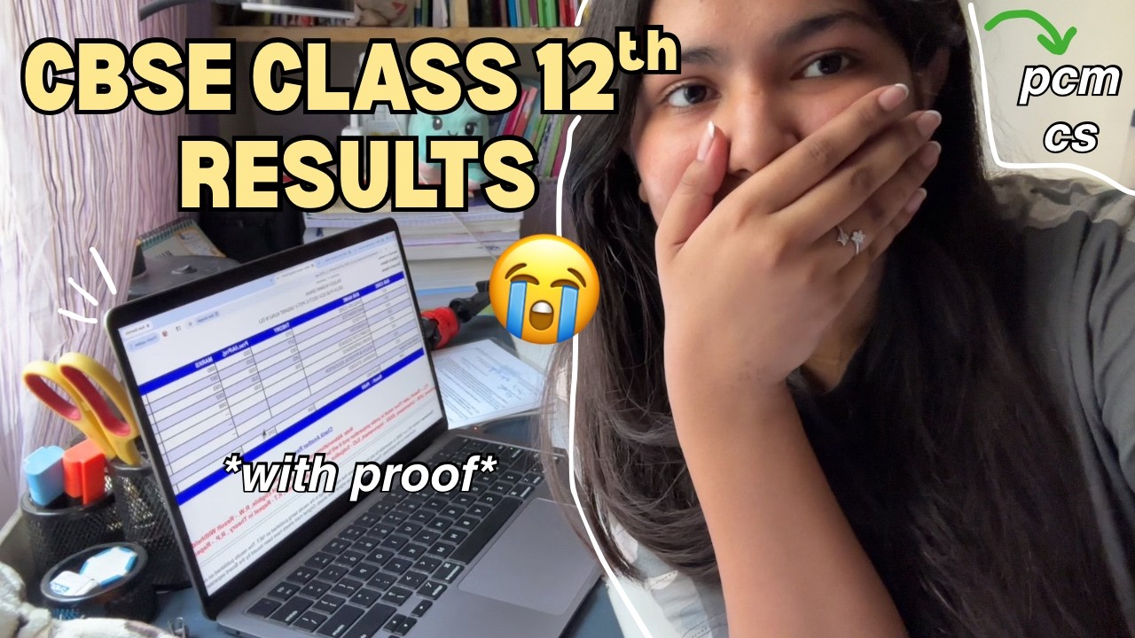 My CBSE Class 12th RESULT 2026 (PCM + CS) 🥰