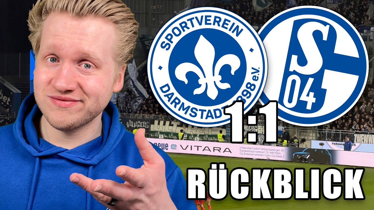 DARMSTADT vs. SCHALKE 1:1 R&uuml;ckblick | Sylla Tor! Starker Kampf! | 27. Spieltag
