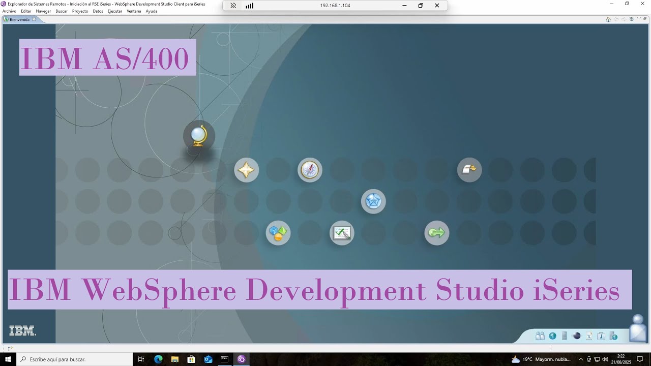 IBM AS/400: Instalación de IBM WebSphere Development Studio for iSeries