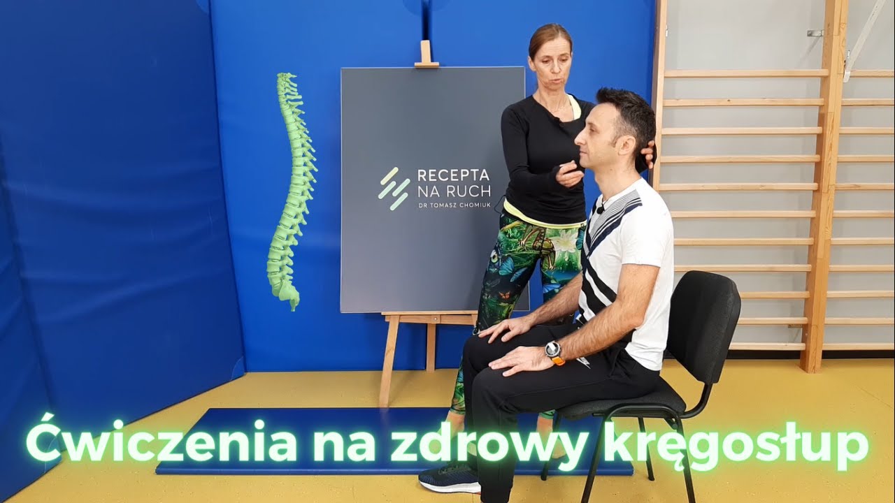 Ćwiczenia na zdrowy kręgosłup i prawidłowa postawa - Ela Furman.