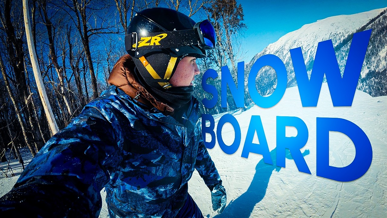 Primeira Vez Andando de SNOWBOARD - Vlog #02
