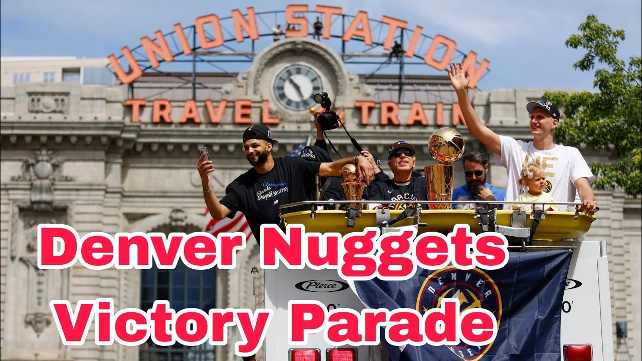 Denver Nuggets Victory Parade | Team Championship Celebration through Downtown Denver #victoryparade