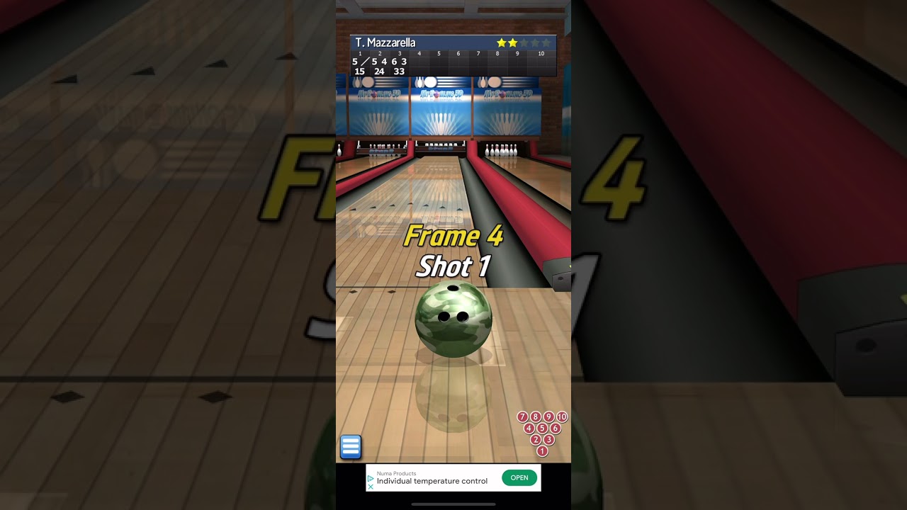 My Bowling 3D: Qualifier Round Tournament