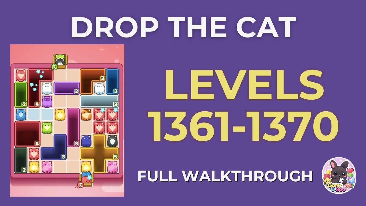 Drop the Cat | Lv.1361–1370 | Level Pack