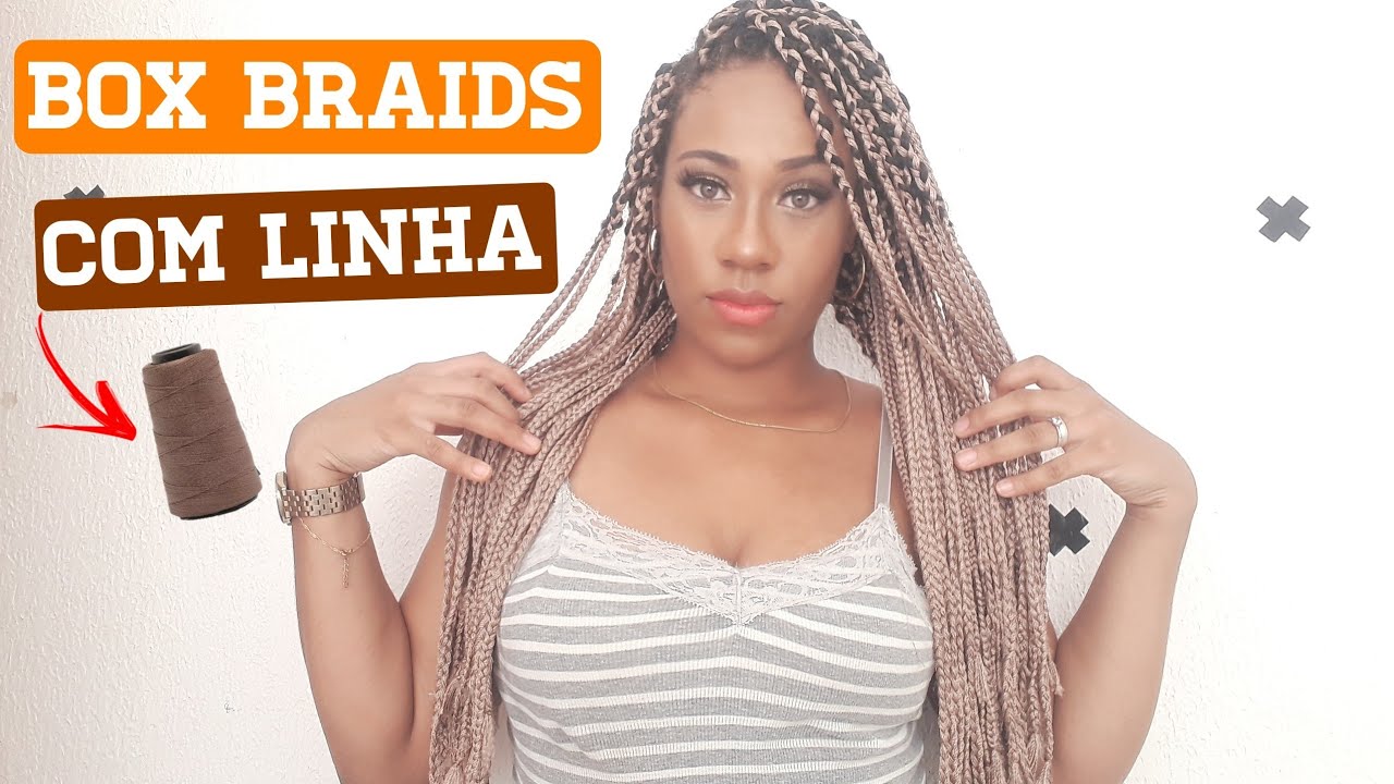 FIZ BOX BRAIDS DE LINHA DE CROCHÊ SOZINHA PELA 1° VEZ - BOX BRAIDS LINHA DE CROCHÊ  |  BEATRIZ MARIA