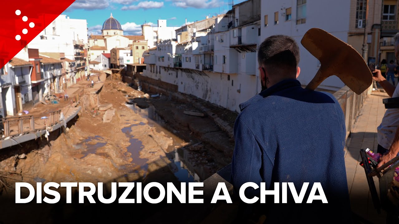 Alluvione Valencia, case sventrate a Chiva. Preoccupazione al centro commerciale Bonaire
