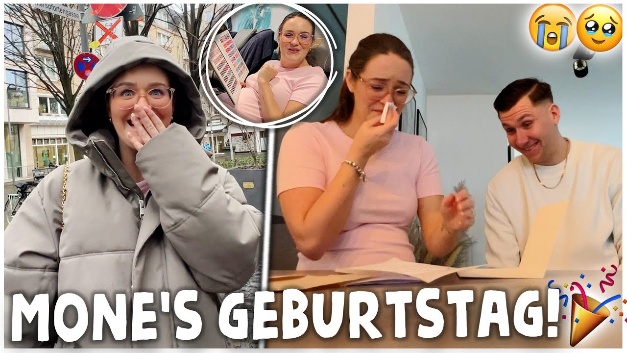 MONE hat GEBURTSTAG!🥹 emotionale Überraschung & Pediküre mit Hans & Vici😍 | kobexmone