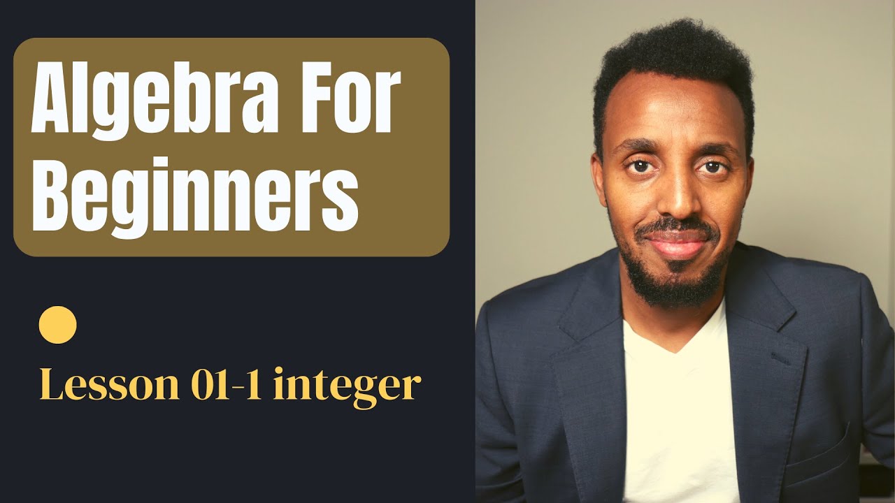 Somali algebra. Integer 01-1 @Alibaashi