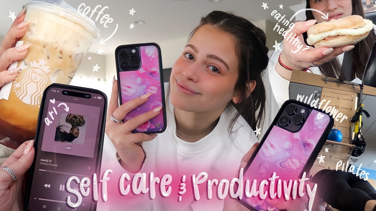 getting out of my comfort zone, being productive & self care✨💫