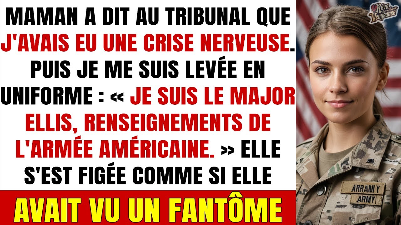 Au tribunal, ma mère m’a traitée de brisée — jusqu’à ce que je révèle être major de l’armée US