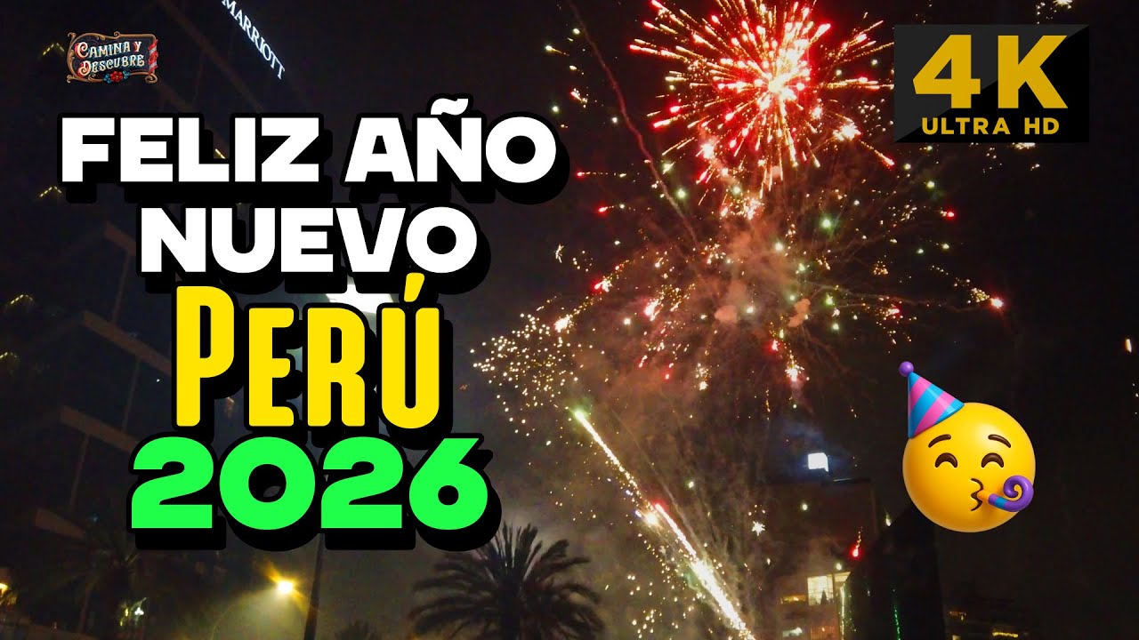 Año nuevo en Peru 2026, El momento exacto en que Perú entró al 2026