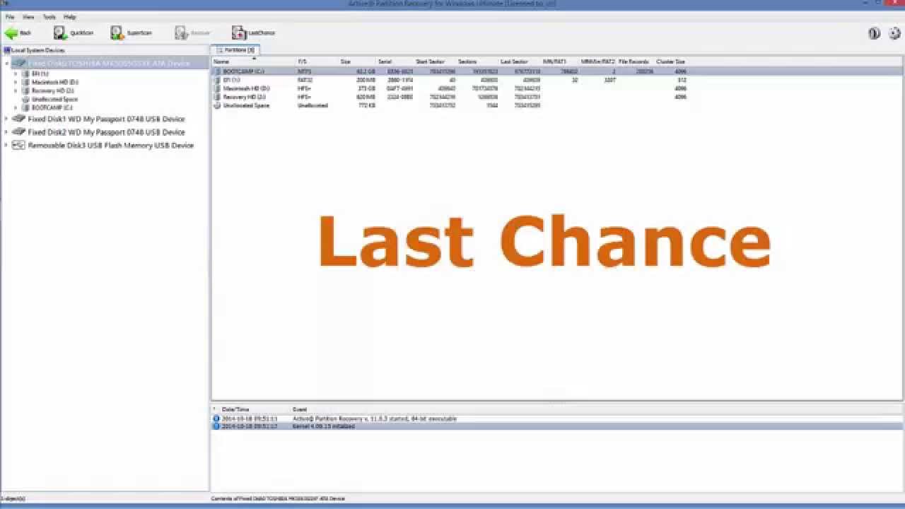 Active@ Partition Recovery 11 video guide