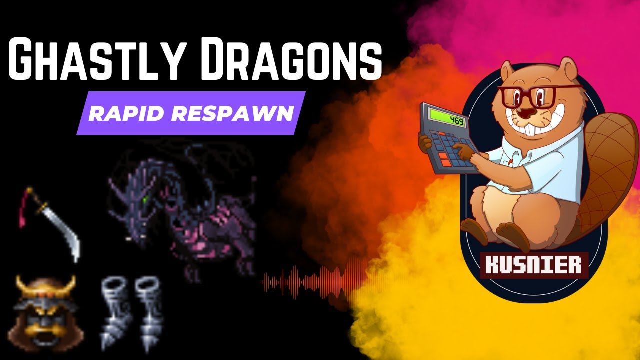 Ghastly Dragons Rapid Respawn | 3.3 kk/h raw | 400+ Knight | Tibia Hunting Guide | Bestiary