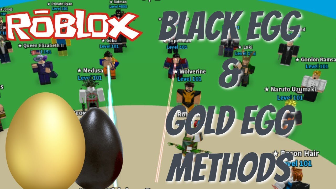 Black/Gold Egg Methods!! Egg Farm Simulator - Roblox