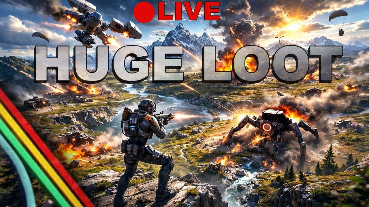 HUGE LOOT RUNS - 🔴 LIVE – ARC Raiders - Gun Beast