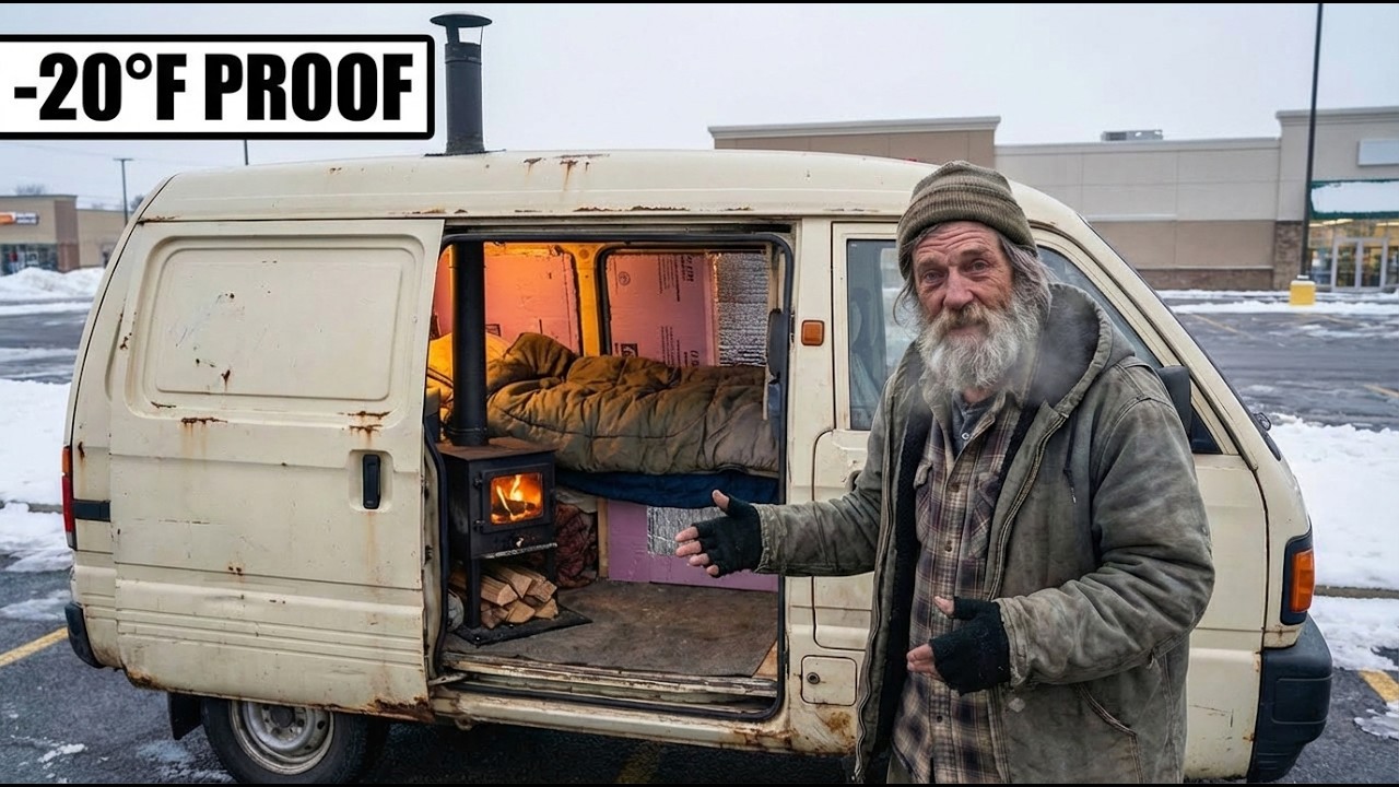 10 Things Homeless People Keep In Their Van To Survive Winter