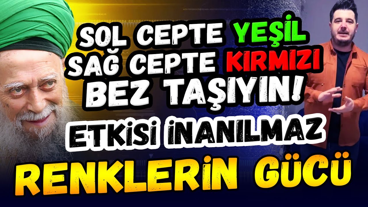 SOL CEPTE YEŞİL SAĞ CEPTE KIRMIZI BEZ TAŞIYIN! Ramazan Tolga Yolyapan & Emrah İriç