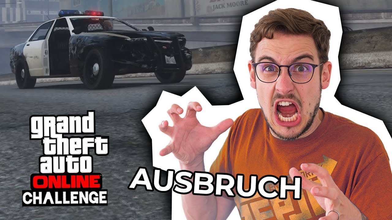 LEBEND kriegt ihr mich NIE! | GTA Challenge Verfolgungsjagd