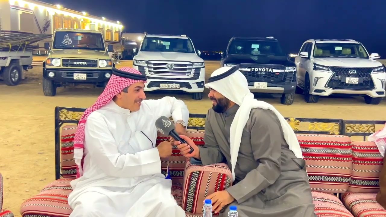 لقاء مالك الابل رجل الاعمال عبدالله بن نابي الهاجري