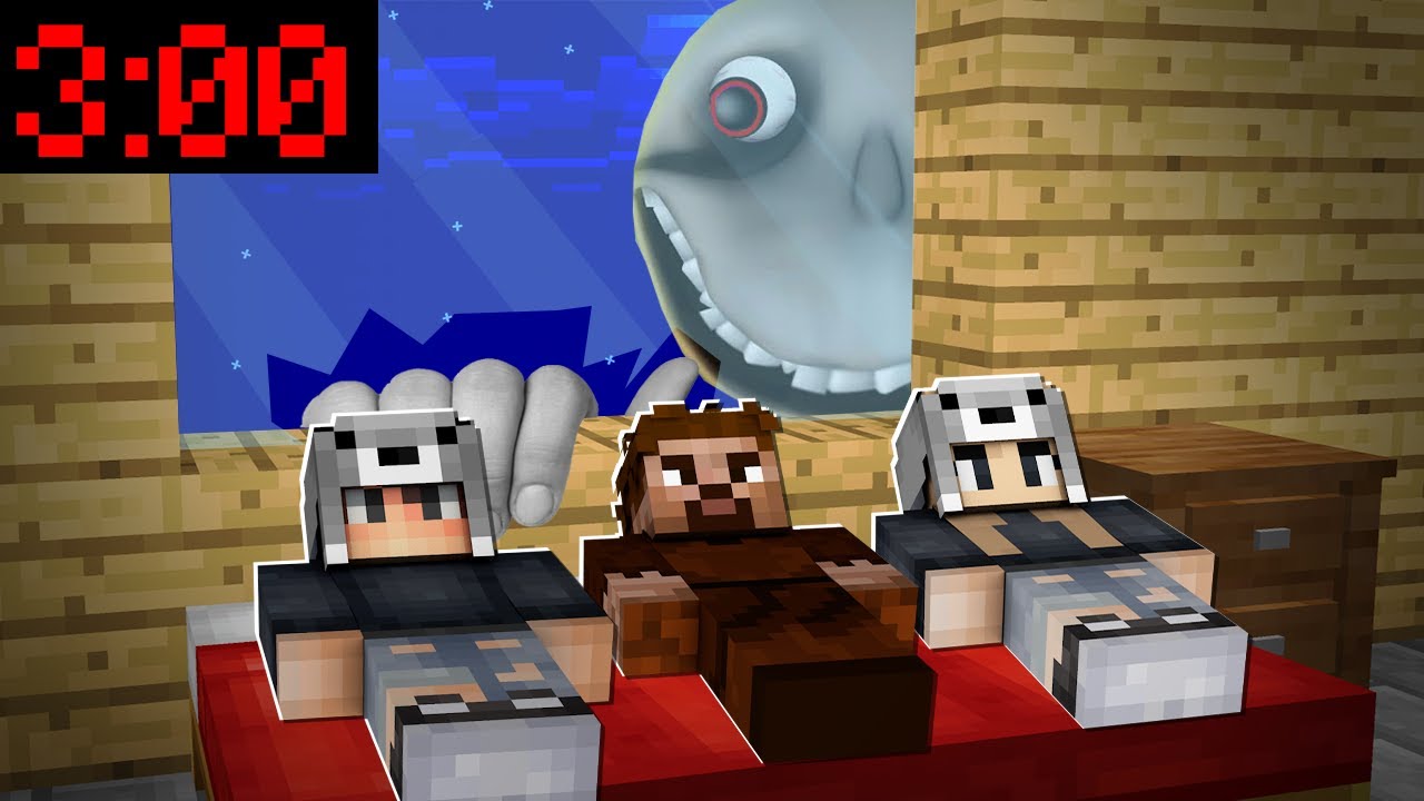 GECE 3:00'DA PENCEREDEKİ KORKUNÇ ADAM KİM? 😱 - Minecraft