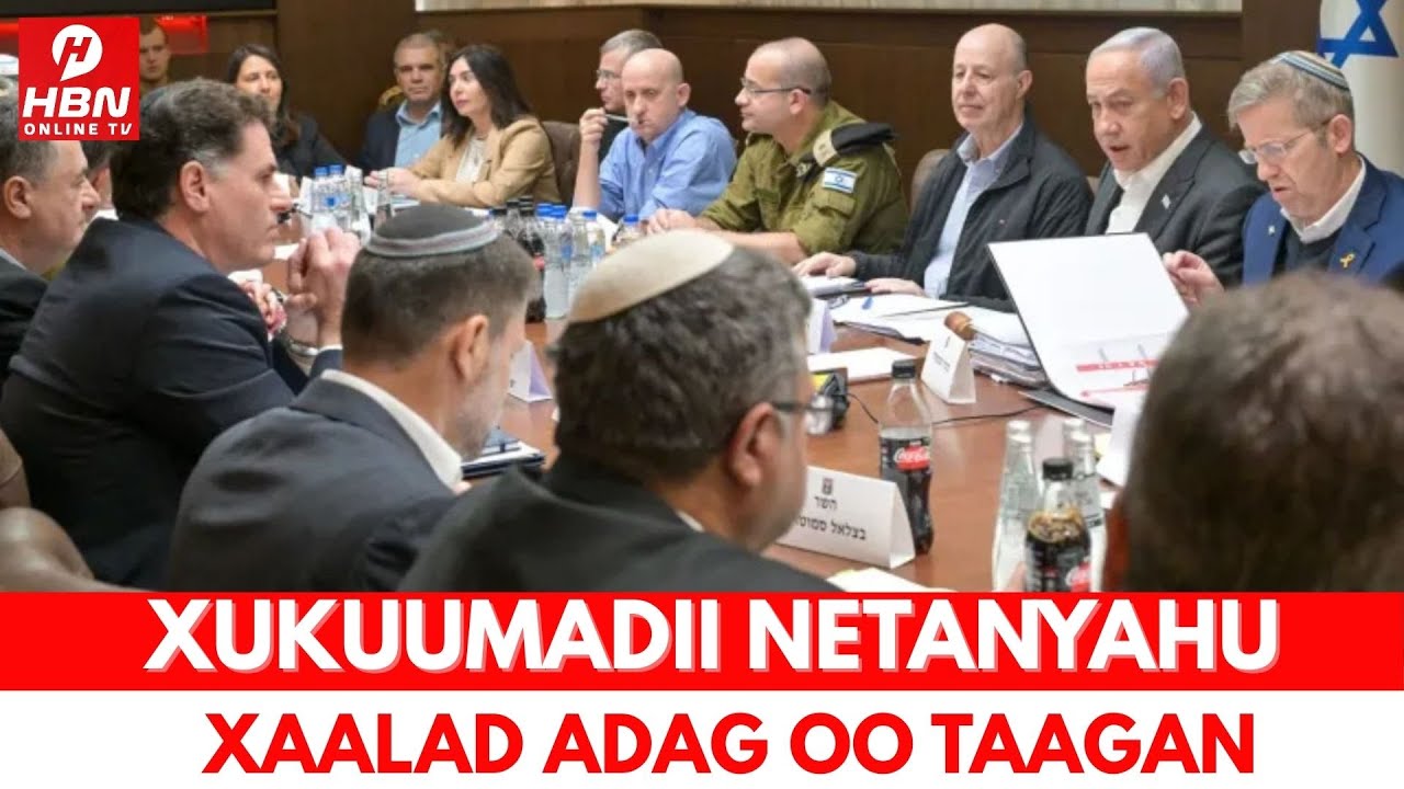 XUKUUMADII NETANYAHU OO LIIQLIIQANAYSA LAGANA CABSI QABO INAY AFKA CIIDA DARTO