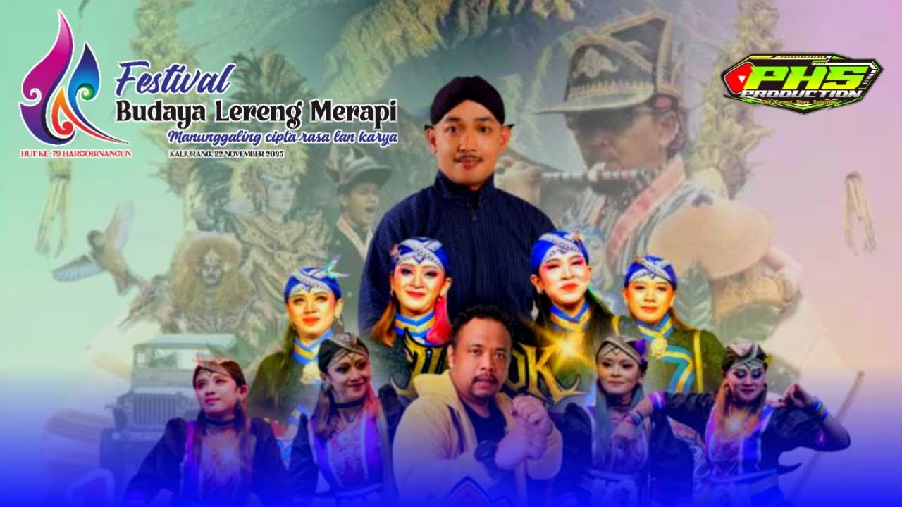 FESTIVAL BUDAYA LERENG MERAPI || HUT KALURAHAN HARGOBINANGUN KE 79 TH 🔥