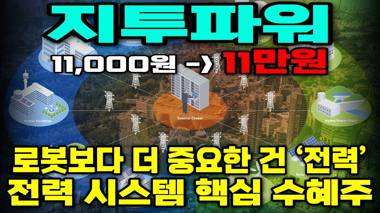 [지투파워] 로봇은 겉이다&hellip; 진짜는 전력 시스템｜원전 Q-Class 인증 확보한 전력 인프라 수혜주로봇보다 더 중요한 건 &lsquo;전력&rsquo;
