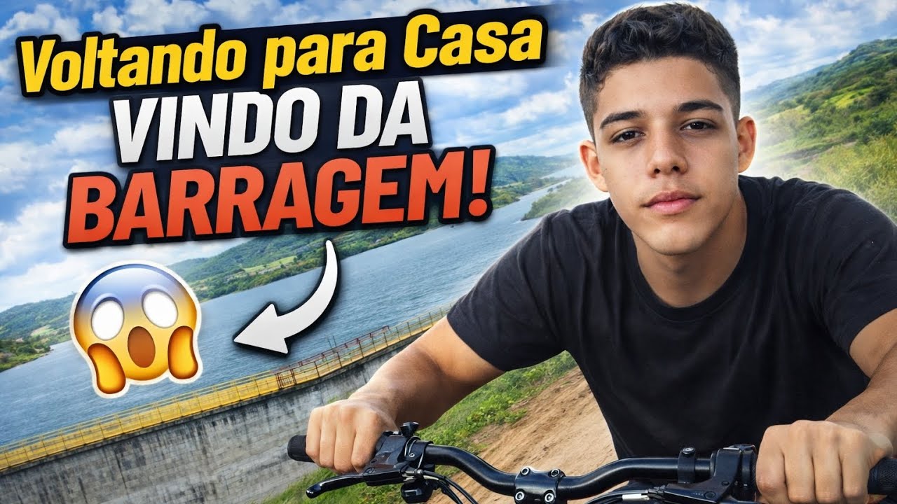 VOLTANDO DA BARRAGEM… AS LADEIRAS NÃO PERDOAM 😂