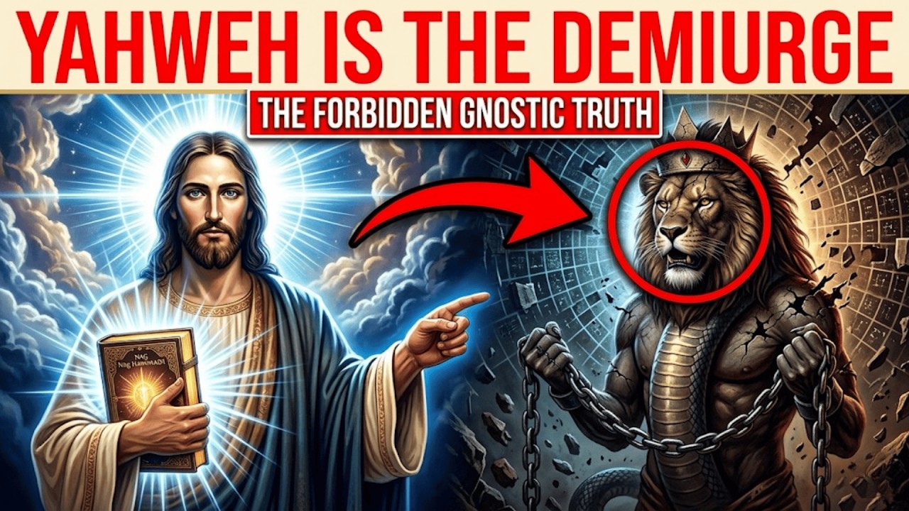 Jesus Revealed Yahweh Is The DEMIURGE : The Forbidden Gnostic Truth.