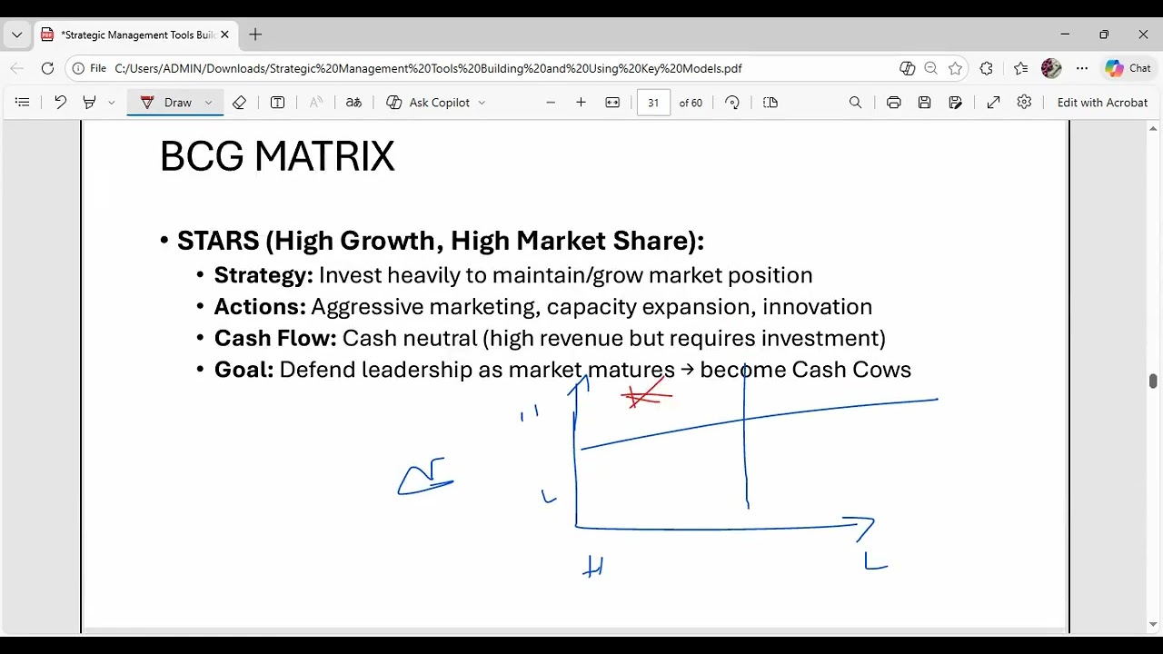 strategic management kuppi  lesson 8 part 02 - BCG MATRIX (strategic management tools)