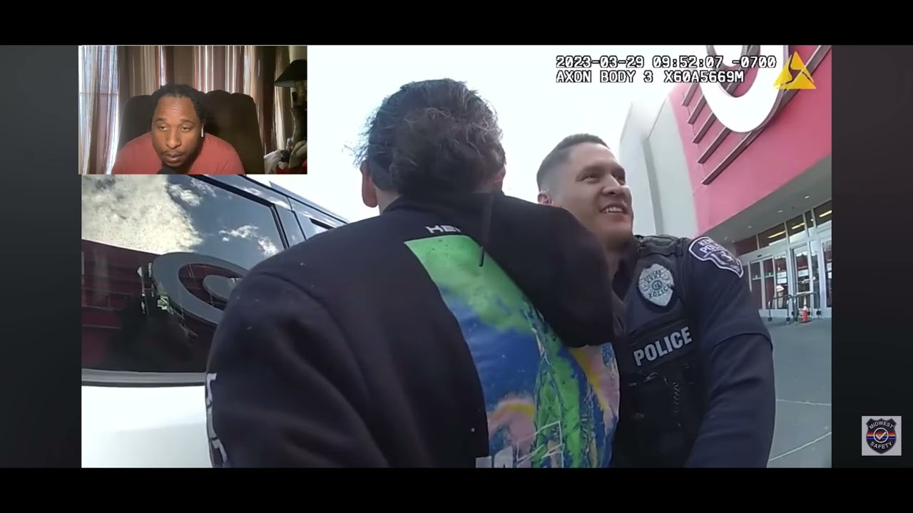 Police confront man on robbing spree (Reaction)