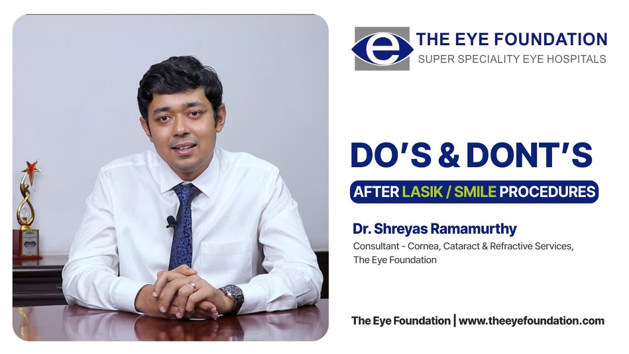 Что можно и чего нельзя делать при процедуре Lasik & SMILE | Лазерная коррекция зрения | Фонд The...