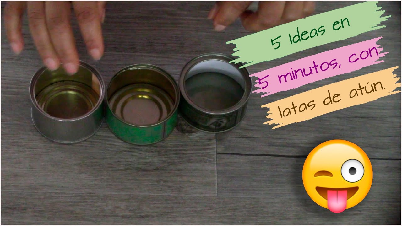 с TUNA LATAS, 5 идей 5 минут переработки TUNA LATAS