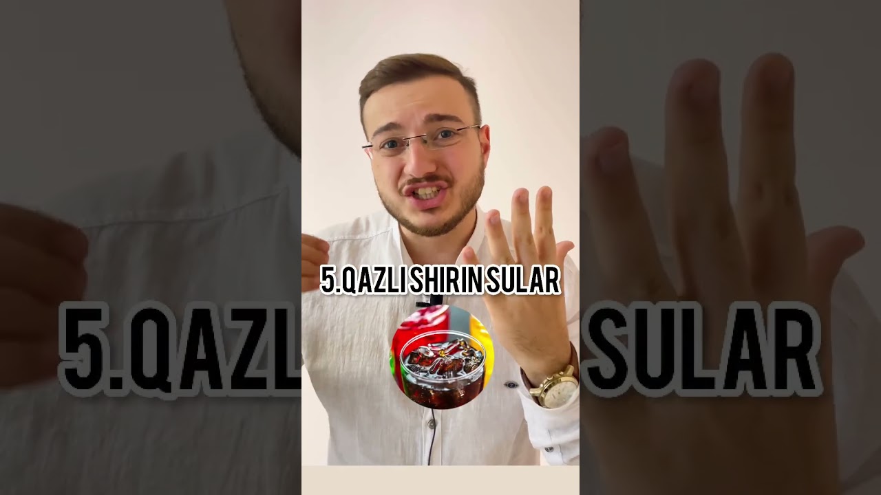 10 ƏN ZƏRƏRLİ QİDA ❌ #shorts