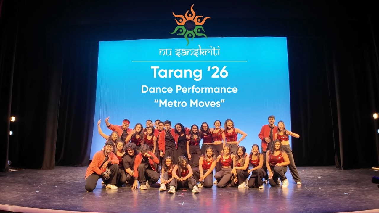 NU Sanskriti - Tarang '26 | Dance Performance: Metro Moves