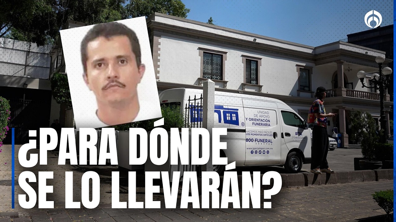 Entregan restos de “El Mencho”: ¿Se lo llevarán a Jalisco o a Michoacán?